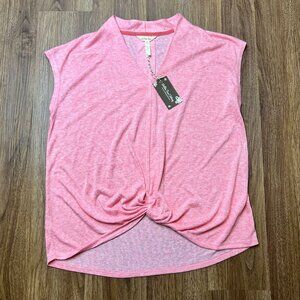 Matilda Jane Enchanted Garden Folly Beach Knot-Front Top Womens‎ Size Medium NWT